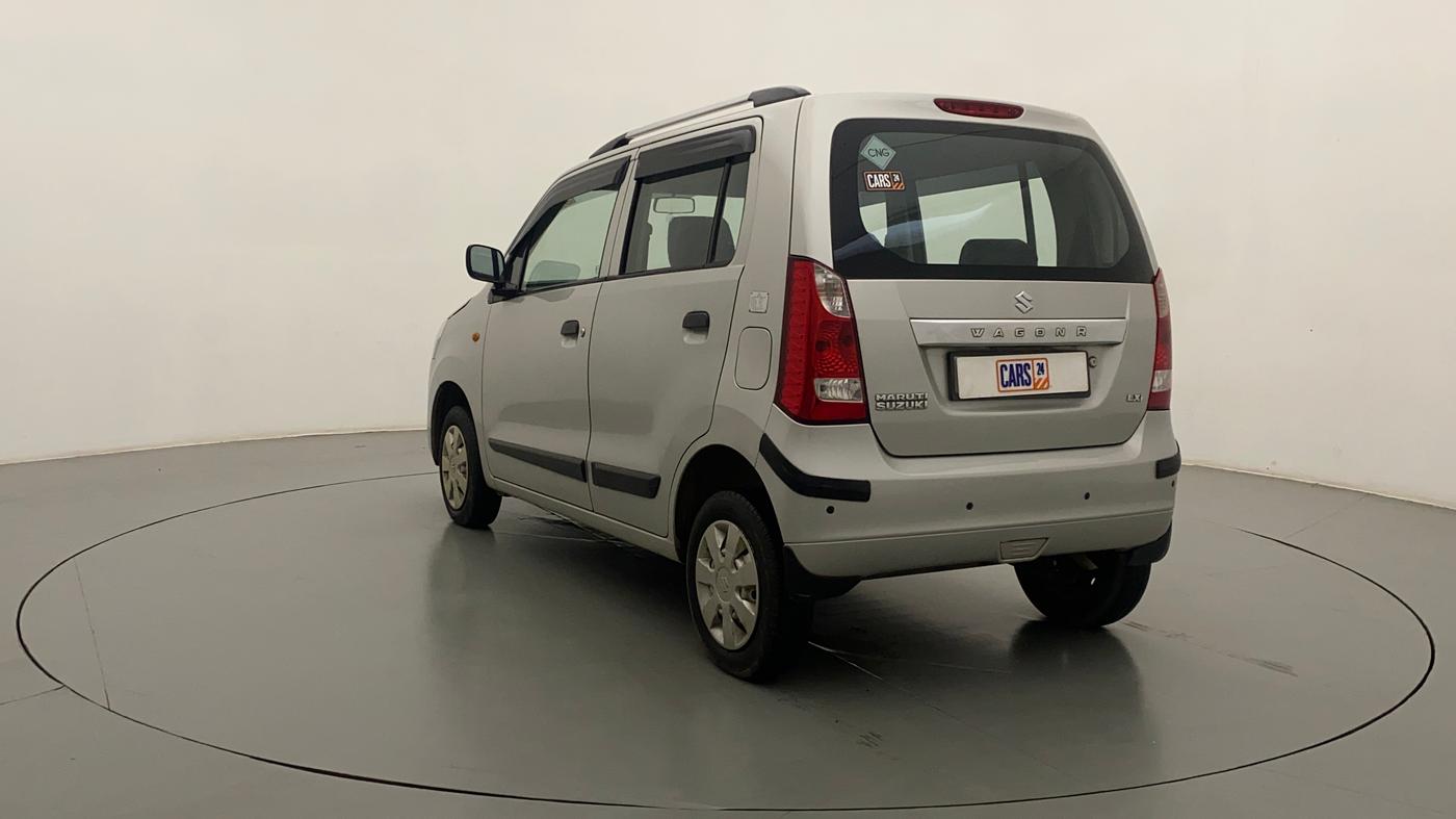 2014 Maruti Wagon R 1.0 LXI CNG, CNG, Manual, 95,457 km, Left Back Diagonal