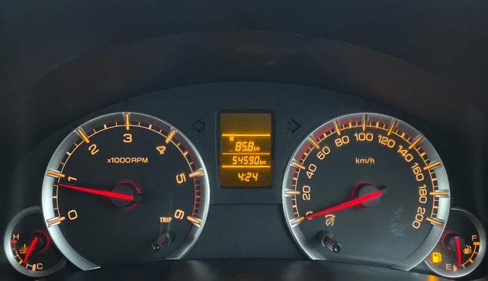 2013 Maruti Swift VDI, Diesel, Manual, 54,679 km, Odometer Image