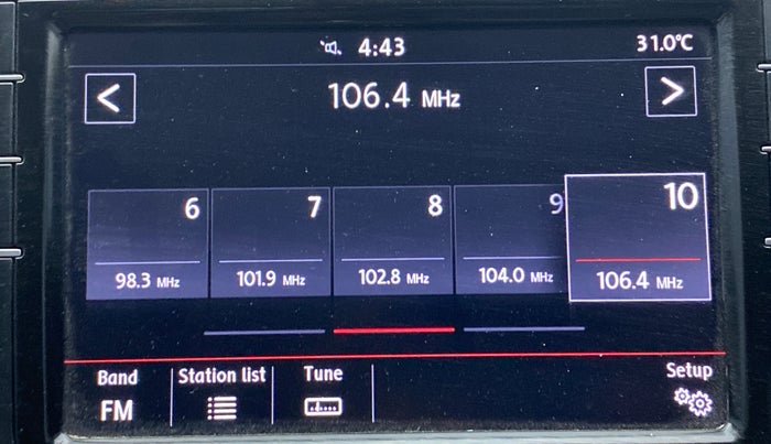 2018 Volkswagen Vento HIGHLINE PLUS 1.5 AT 16 ALLOY, Diesel, Automatic, 71,920 km, Touchscreen Infotainment System