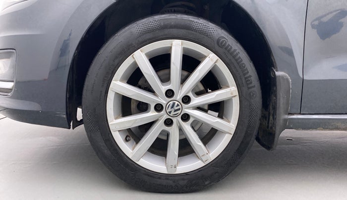 2018 Volkswagen Vento HIGHLINE PLUS 1.5 AT 16 ALLOY, Diesel, Automatic, 71,920 km, Left Front Wheel