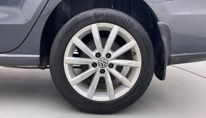 2018 Volkswagen Vento HIGHLINE PLUS 1.5 AT 16 ALLOY, Diesel, Automatic, 71,920 km, Left Rear Wheel