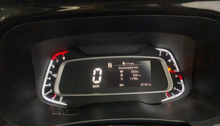 2020 KIA SONET GTX PLUS 1.0 IMT, Petrol, Manual, 27,512 km, Odometer Image