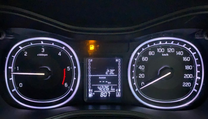 2016 Maruti Vitara Brezza ZDI PLUS DUAL TONE, Diesel, Manual, 42,261 km, Odometer Image