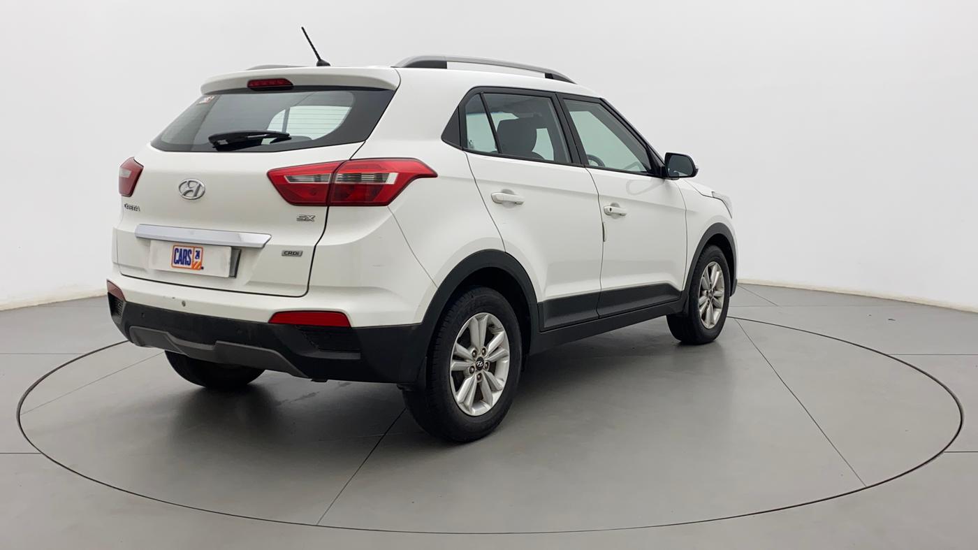 2016 Hyundai Creta SX 1.6 DIESEL, Diesel, Manual, 73,412 km, Right Back Diagonal