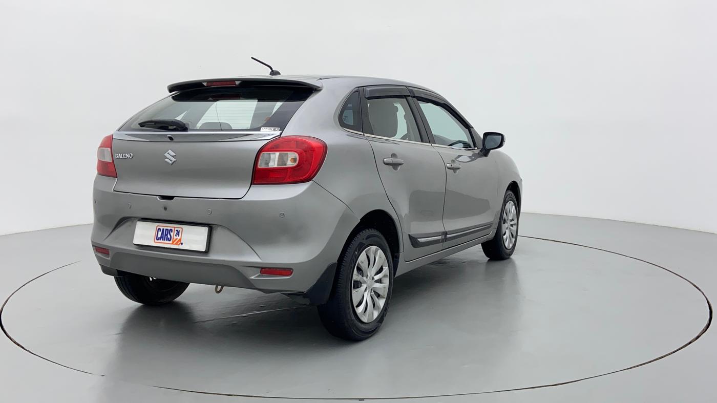 2018 Maruti Baleno DELTA PETROL 1.2, Petrol, Manual, 51,413 km, Right Back Diagonal