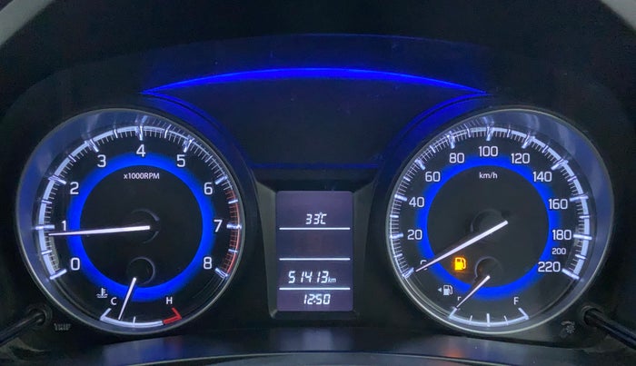 2018 Maruti Baleno DELTA PETROL 1.2, Petrol, Manual, 51,413 km, Odometer Image