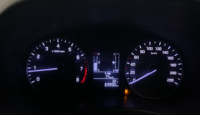 2016 Hyundai Creta SX PLUS 1.6 PETROL, Petrol, Manual, 69,960 km, Odometer Image