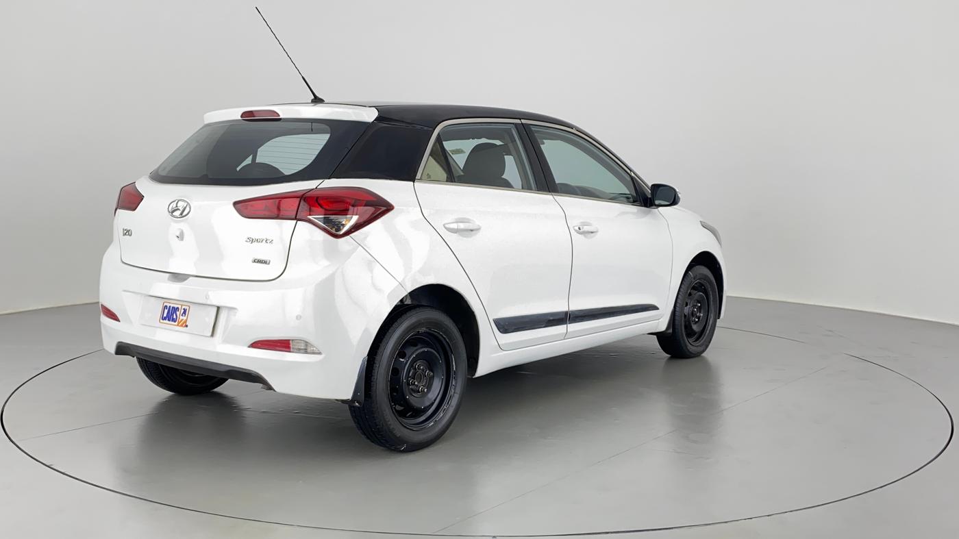 2015 Hyundai Elite i20 SPORTZ 1.4, Diesel, Manual, 46,596 km, Right Back Diagonal