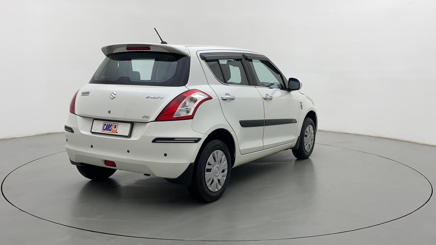 2013 Maruti Swift VXI, Petrol, Manual, 50,870 km, Right Back Diagonal