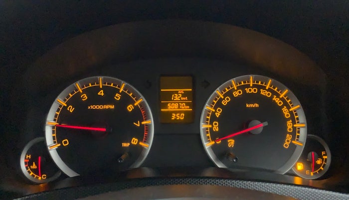 2013 Maruti Swift VXI, Petrol, Manual, 50,870 km, Odometer Image