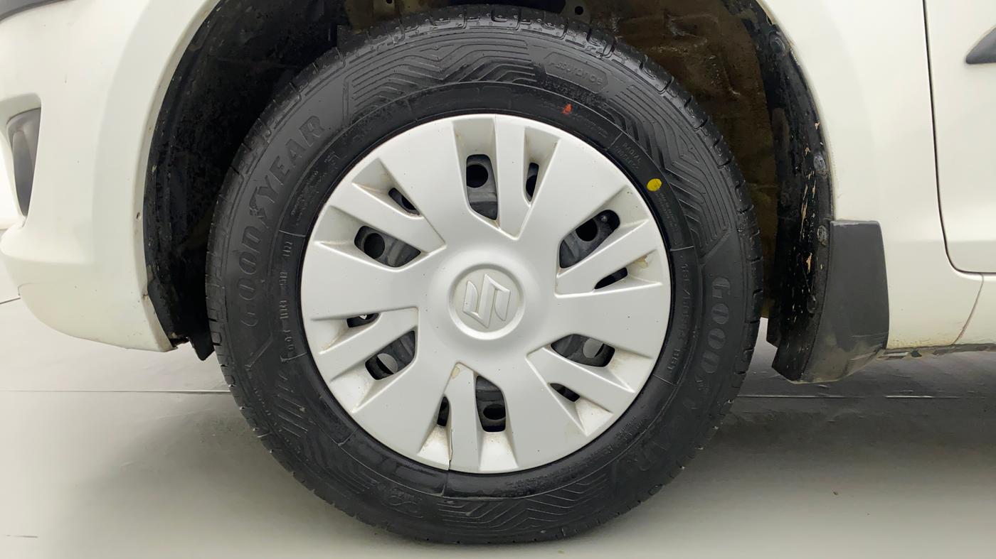 2013 Maruti Swift VXI, Petrol, Manual, 50,870 km, Left Front Wheel