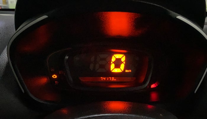 2019 Renault Kwid RXL, Petrol, Manual, 74,161 km, Odometer Image