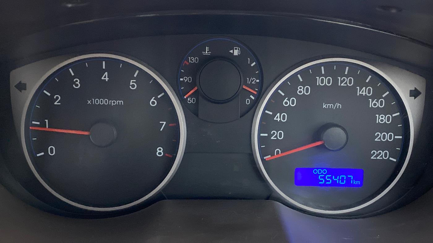 2011 Hyundai i20 ASTA 1.2, Petrol, Manual, 55,543 km, Odometer Image