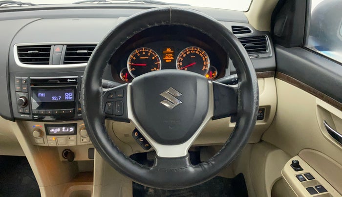 2015 Maruti Swift Dzire ZXI, Petrol, Manual, 25,170 km, Steering Wheel Close Up