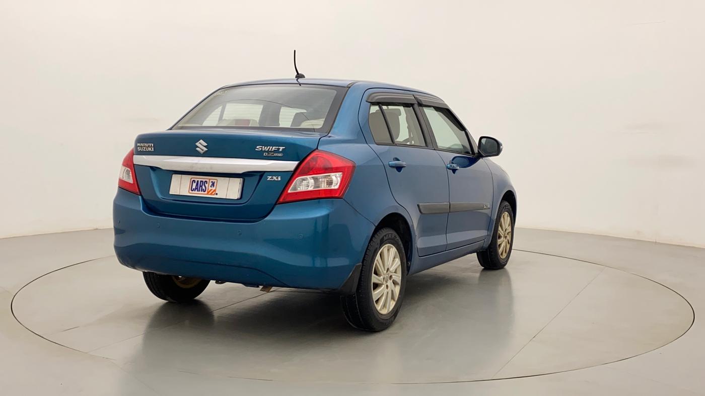 2015 Maruti Swift Dzire ZXI, Petrol, Manual, 25,170 km, Right Back Diagonal