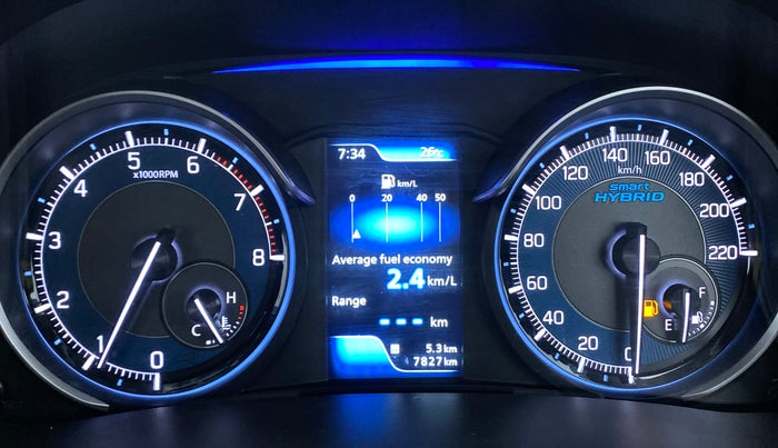 2020 Maruti XL6 ZETA SHVS, Petrol, Manual, 7,827 km, Odometer Image