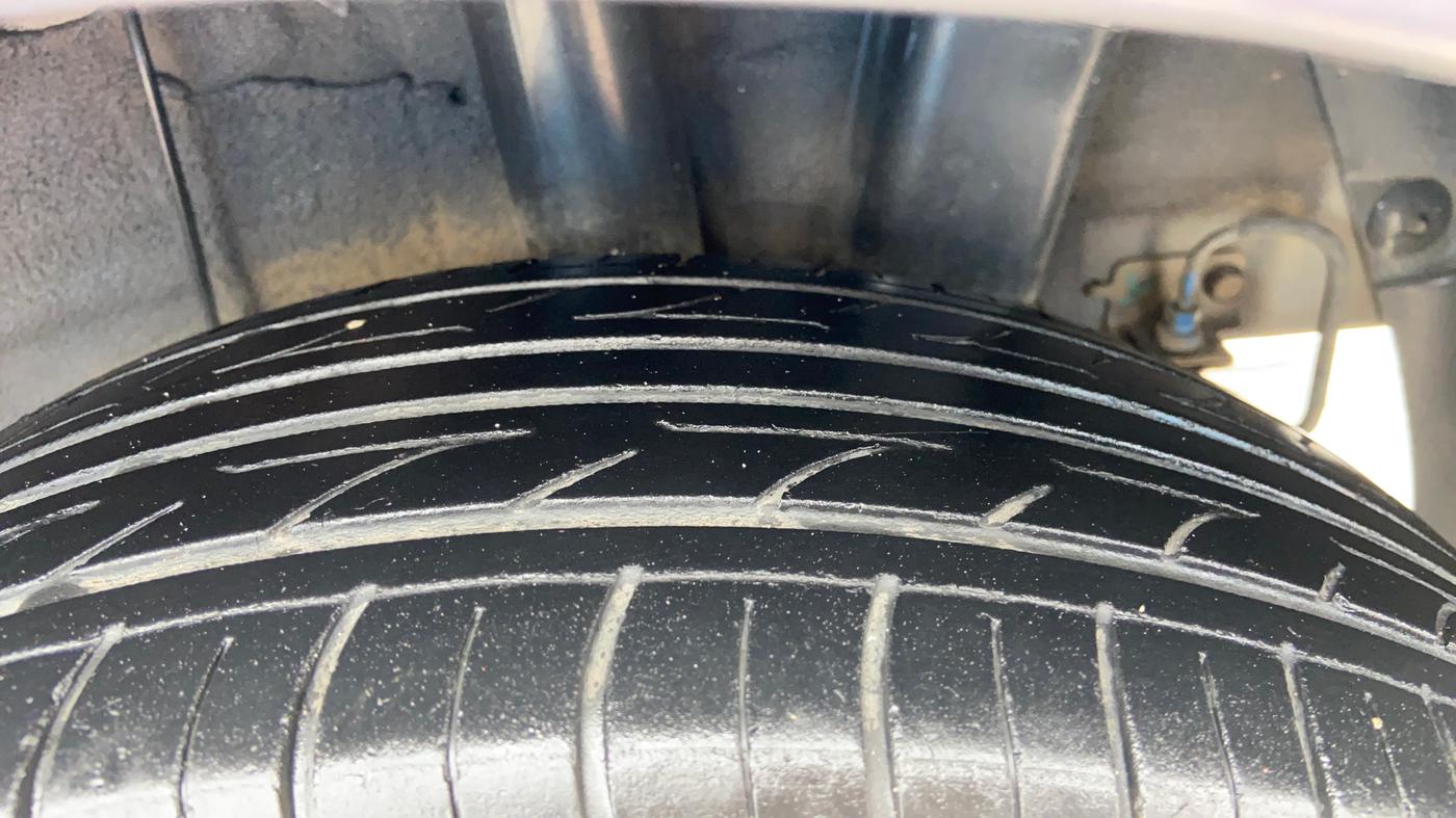 2019 Hyundai Grand i10 SPORTZ 1.2 KAPPA VTVT, Petrol, Manual, 52,281 km, Left Rear Tyre Tread