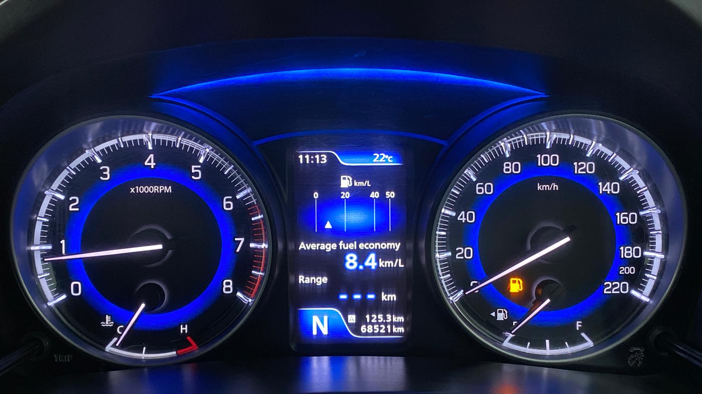 2019 Toyota Glanza V CVT, Petrol, Automatic, 68,576 km, Odometer Image