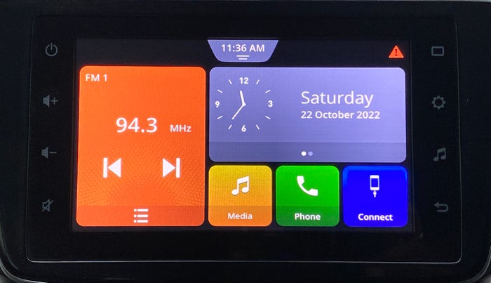 2019 Toyota Glanza V CVT, Petrol, Automatic, 68,576 km, Infotainment System