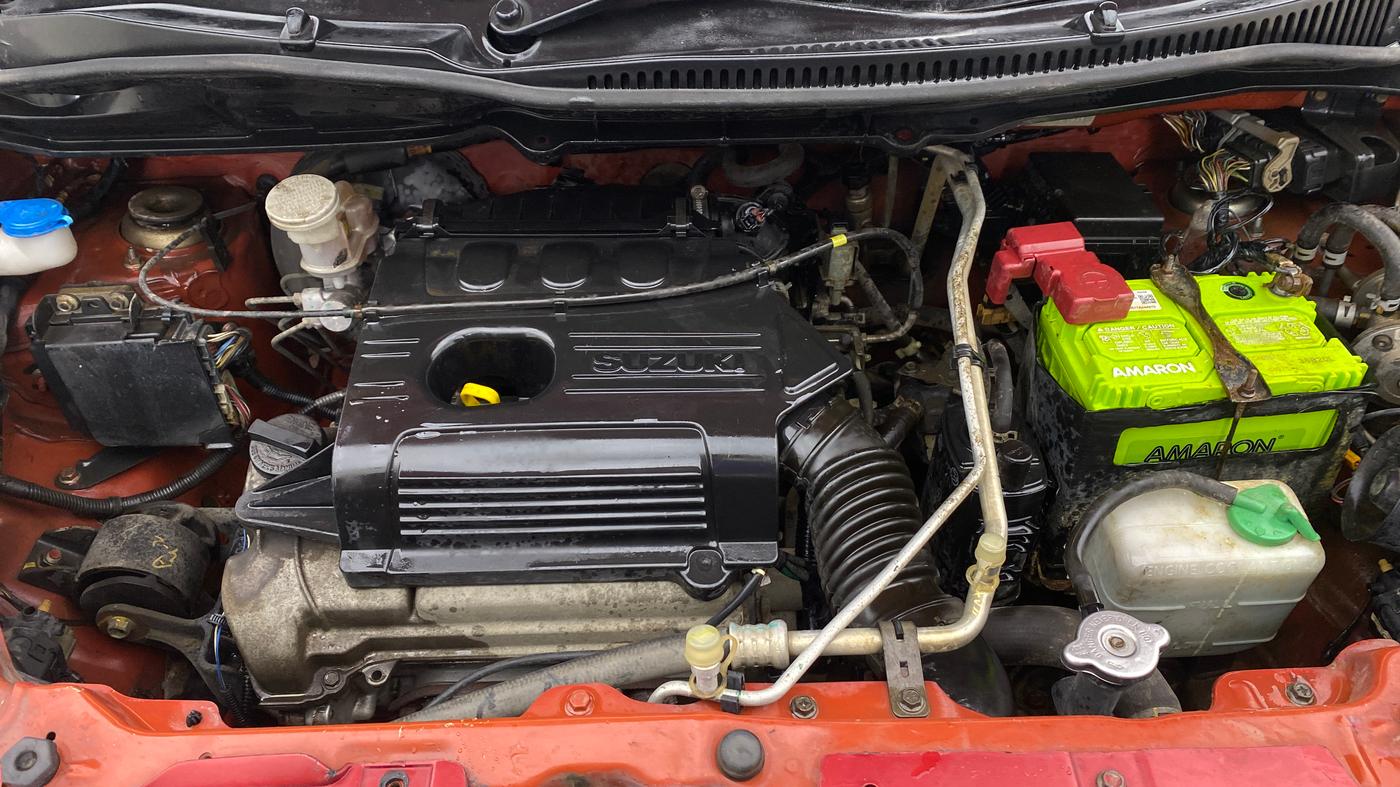 2018 Maruti Wagon R 1.0 LXI CNG, CNG, Manual, 65,863 km, Engine View
