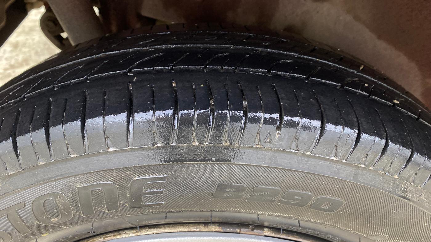 2018 Maruti Wagon R 1.0 LXI CNG, CNG, Manual, 65,863 km, Right Rear Tyre Tread
