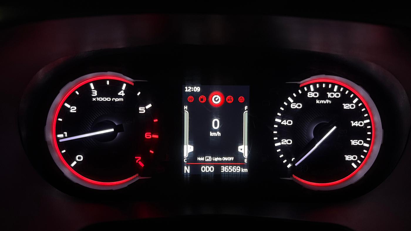 2021 Mahindra Thar LX PETROL HT 4WD AT, Petrol, Automatic, 36,568 km, Odometer Image