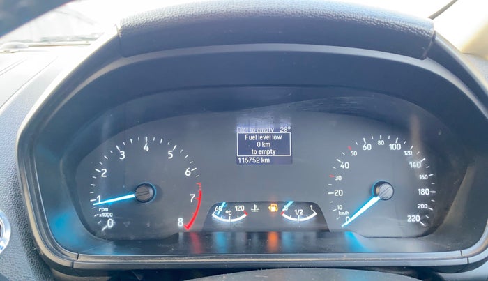 2017 Ford Ecosport TITANIUM 1.5L PETROL, Petrol, Manual, 1,15,745 km, Odometer Image