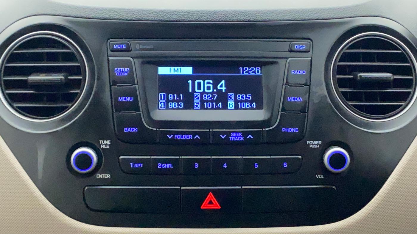 2018 Hyundai Xcent S 1.2, Petrol, Manual, 15,201 km, Infotainment System