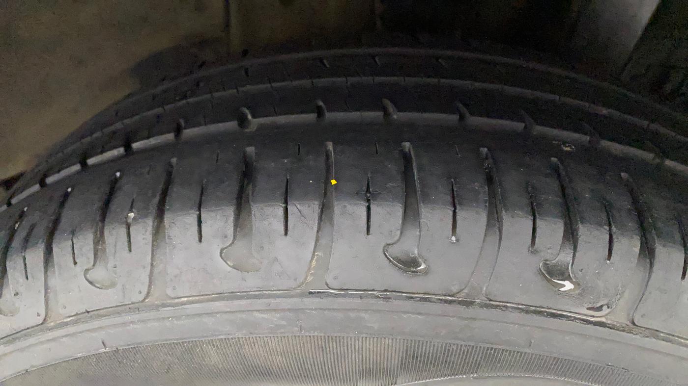2018 Hyundai Xcent S 1.2, Petrol, Manual, 15,201 km, Left Rear Tyre Tread