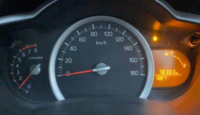2016 Maruti Celerio ZXI (O), Petrol, Manual, 78,383 km, Odometer Image