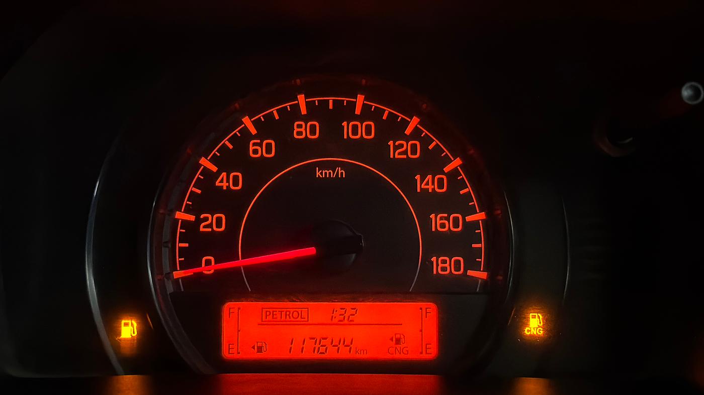 2021 Maruti New Wagon-R LXI CNG 1.0, CNG, Manual, 1,17,630 km, Odometer Image