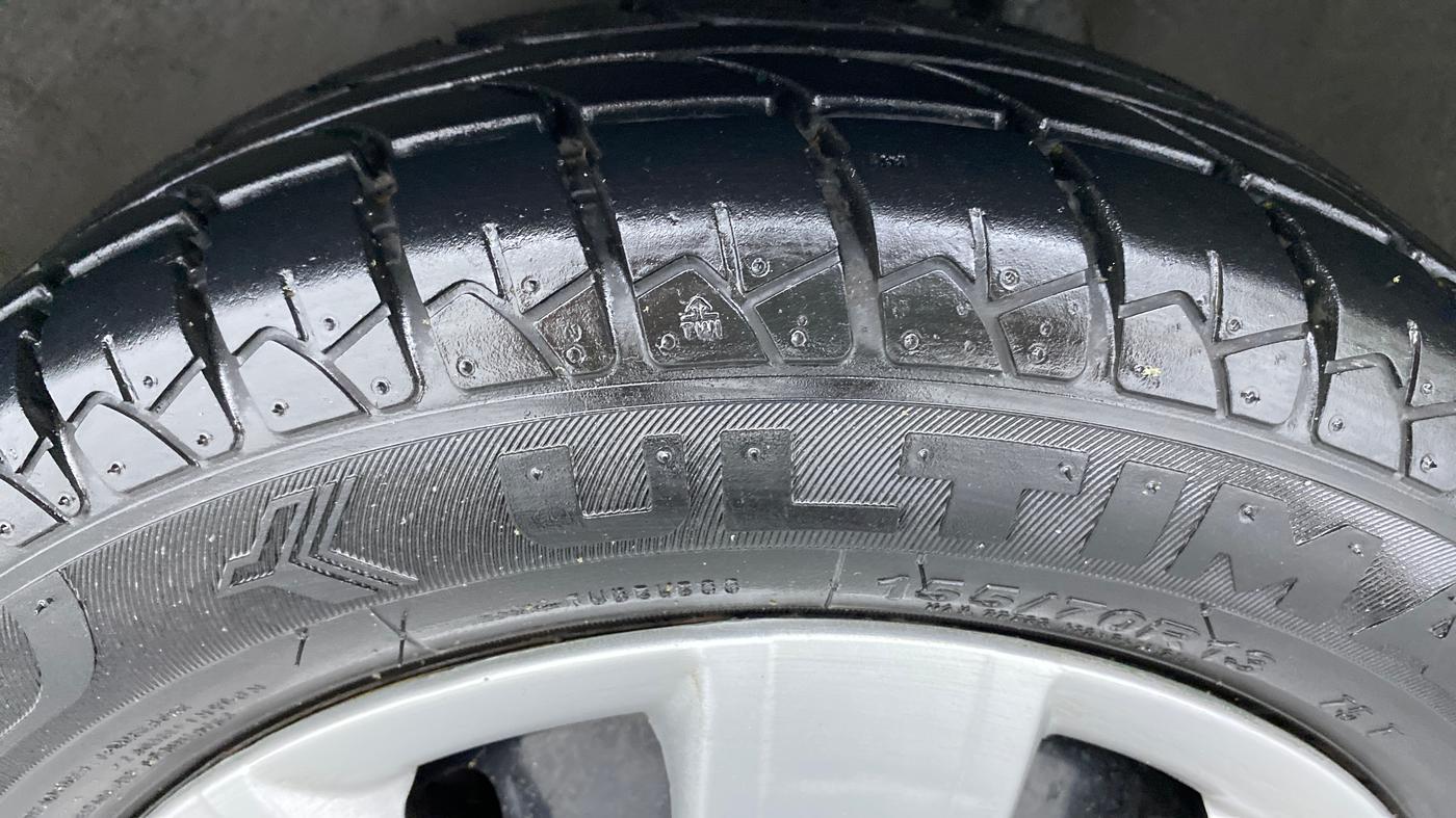 2012 Maruti Alto K10 VXI P, Petrol, Manual, 36,989 km, Left Front Tyre Tread
