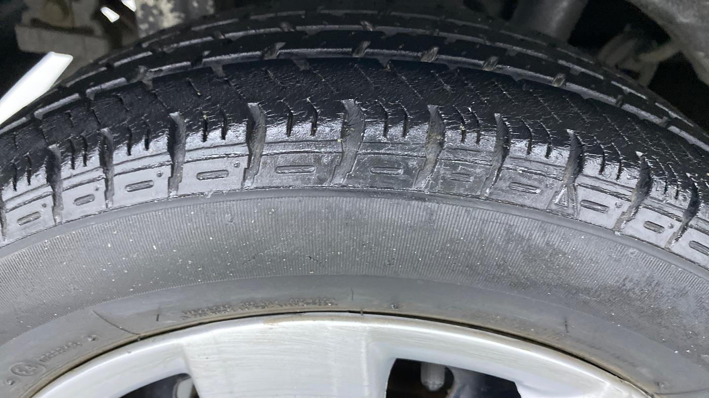 2012 Maruti Alto K10 VXI P, Petrol, Manual, 36,989 km, Right Rear Tyre Tread