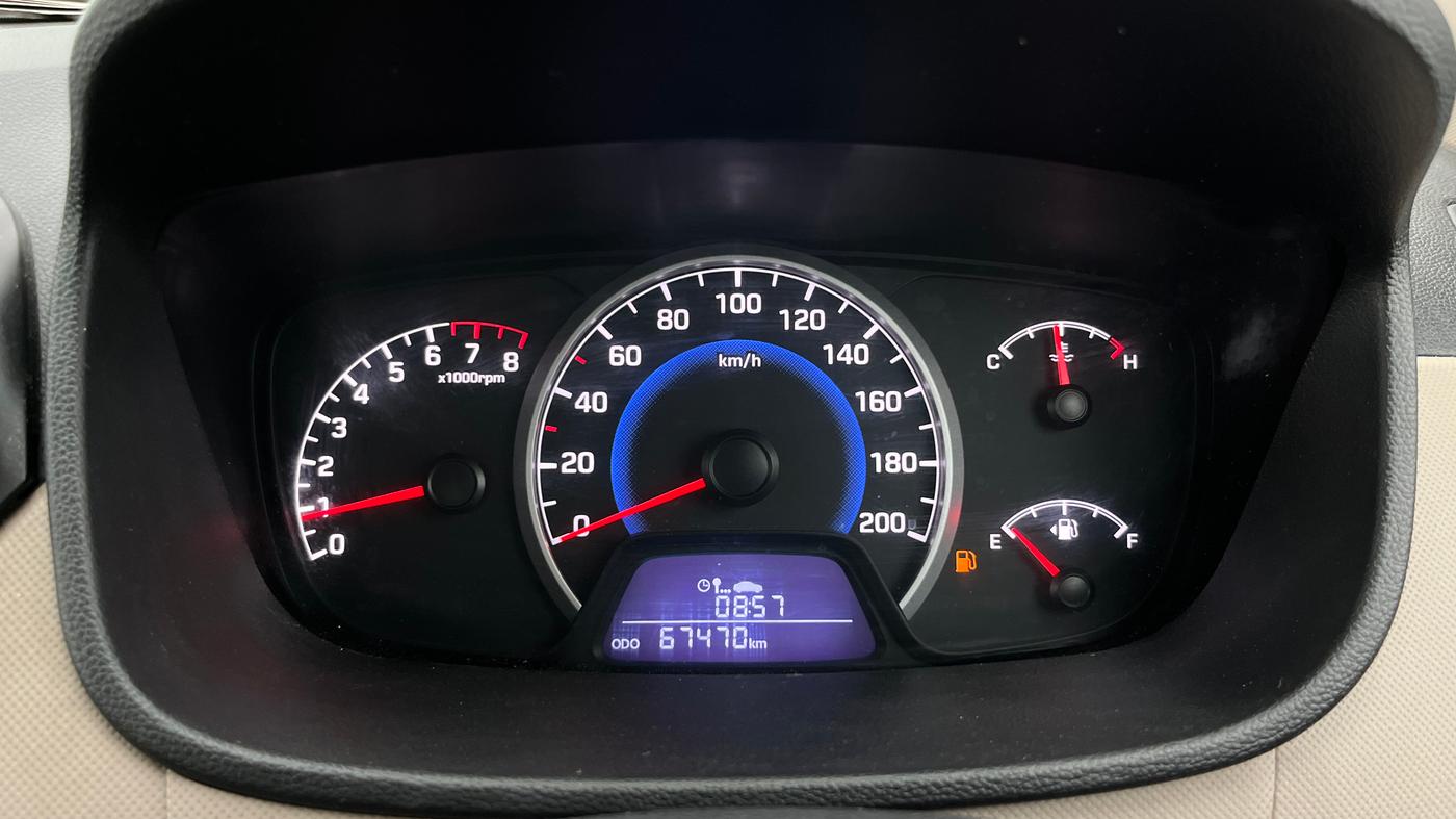 2017 Hyundai Grand i10 MAGNA 1.2 KAPPA VTVT, Petrol, Manual, 67,470 km, Odometer Image