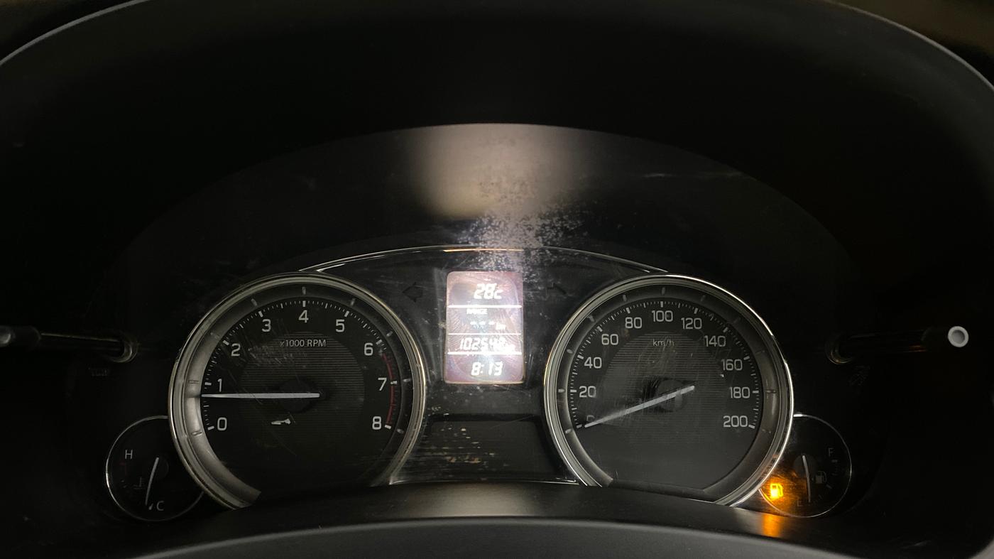 2015 Maruti Ciaz ZXI, Petrol, Manual, 1,02,616 km, Odometer Image