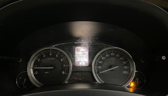 2015 Maruti Ciaz ZXI, Petrol, Manual, 1,02,616 km, Odometer Image