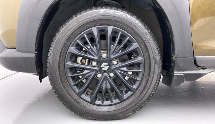 2019 Maruti XL6 ALPHA AT SHVS, Petrol, Automatic, 14,327 km, Left Front Wheel