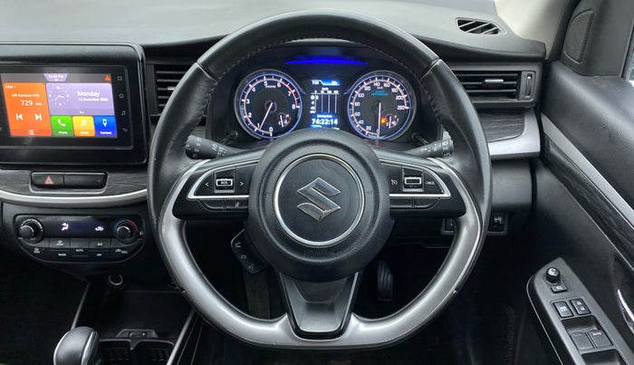 2019 Maruti XL6 ALPHA AT SHVS, Petrol, Automatic, 14,327 km, Steering Wheel Close Up