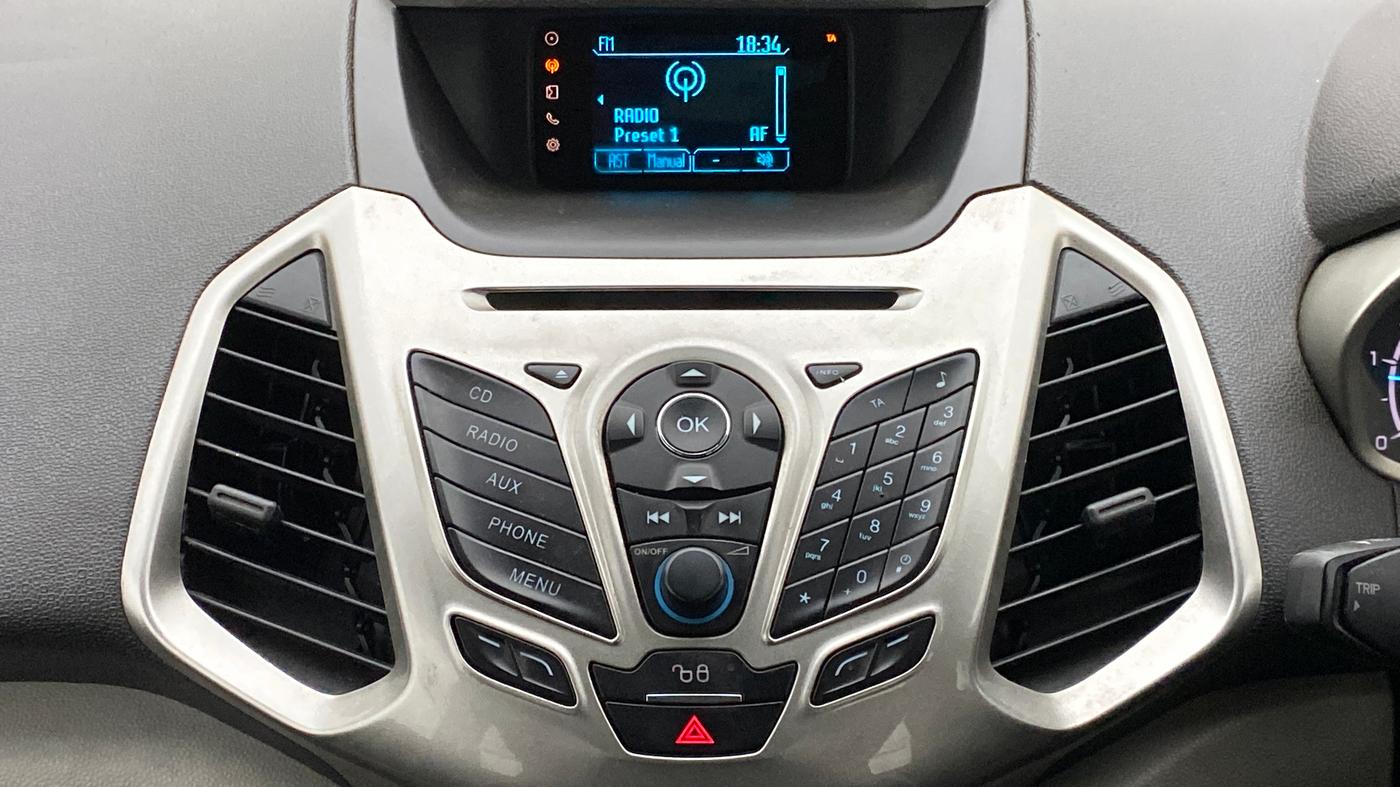 2014 Ford Ecosport 1.5TITANIUM TDCI, Diesel, Manual, 75,161 km, Infotainment System
