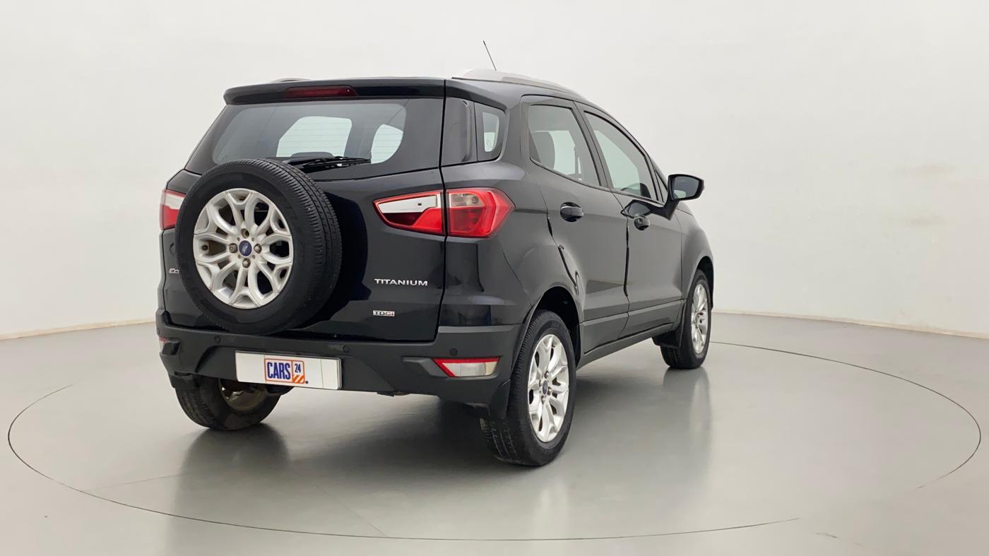 2014 Ford Ecosport 1.5TITANIUM TDCI, Diesel, Manual, 75,161 km, Right Back Diagonal