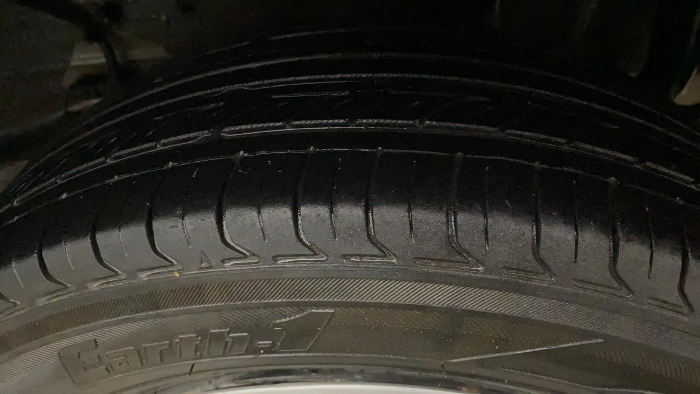 2019 Tata TIGOR XM (O) PETROL, Petrol, Manual, 43,277 km, Left Rear Tyre Tread