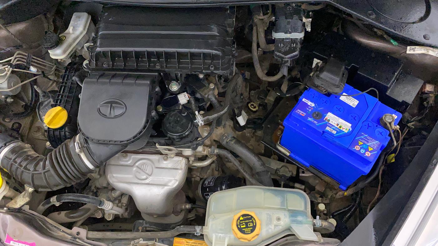 2019 Tata TIGOR XM (O) PETROL, Petrol, Manual, 43,277 km, Engine View - Left