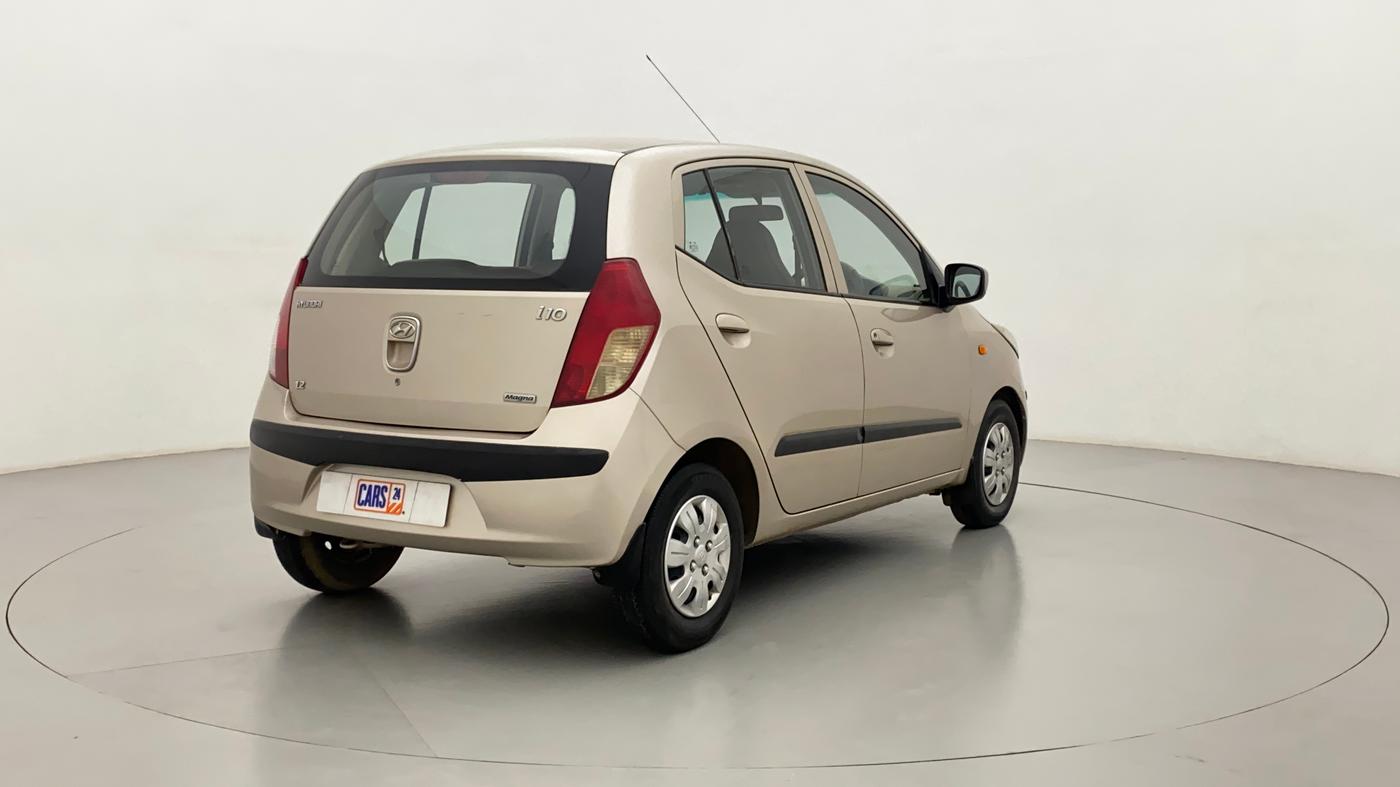 2009 Hyundai i10 MAGNA 1.2, Petrol, Manual, 50,199 km, Right Back Diagonal