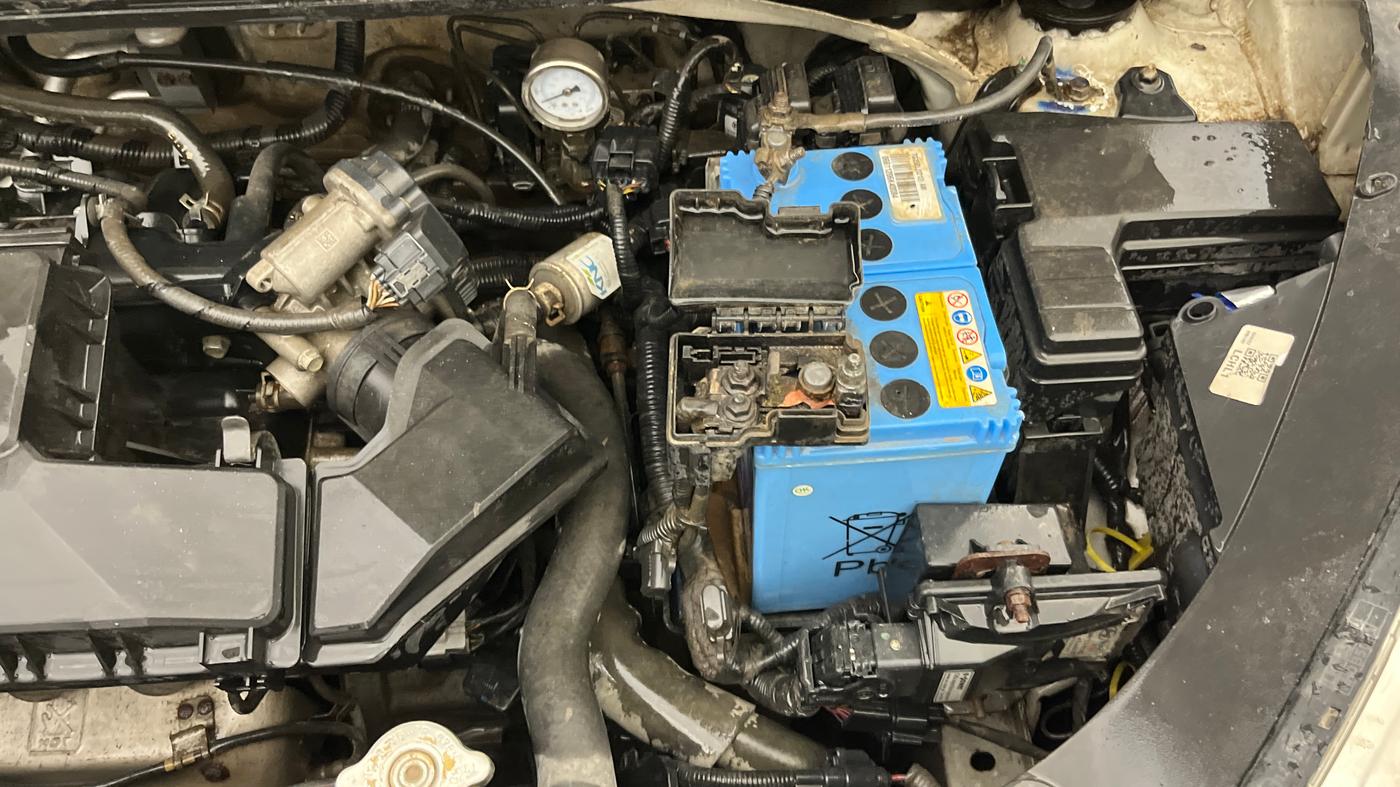 2019 Hyundai NEW SANTRO SPORTZ CNG, CNG, Manual, 87,347 km, Engine View - Left