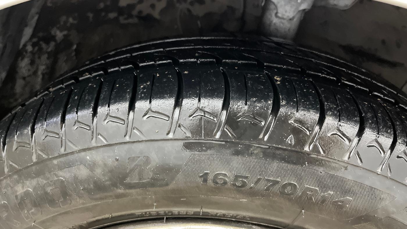 2019 Hyundai NEW SANTRO SPORTZ CNG, CNG, Manual, 87,347 km, Right Front Tyre Tread