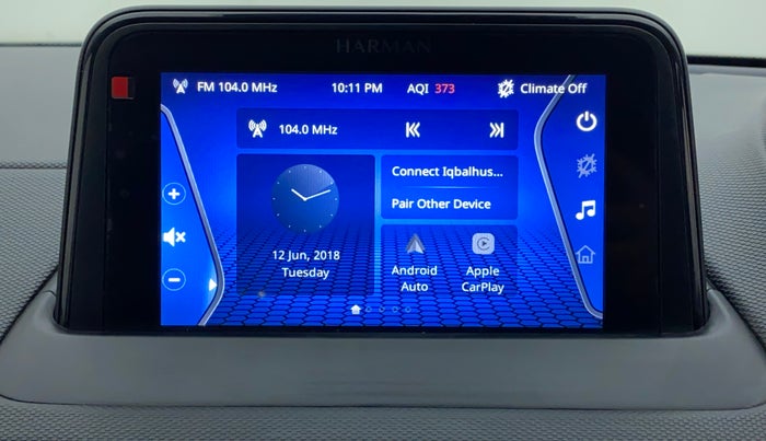 2022 Tata NEXON XZA PLUS KAZIRANGA PETROL, Petrol, Automatic, 33,516 km, Infotainment System