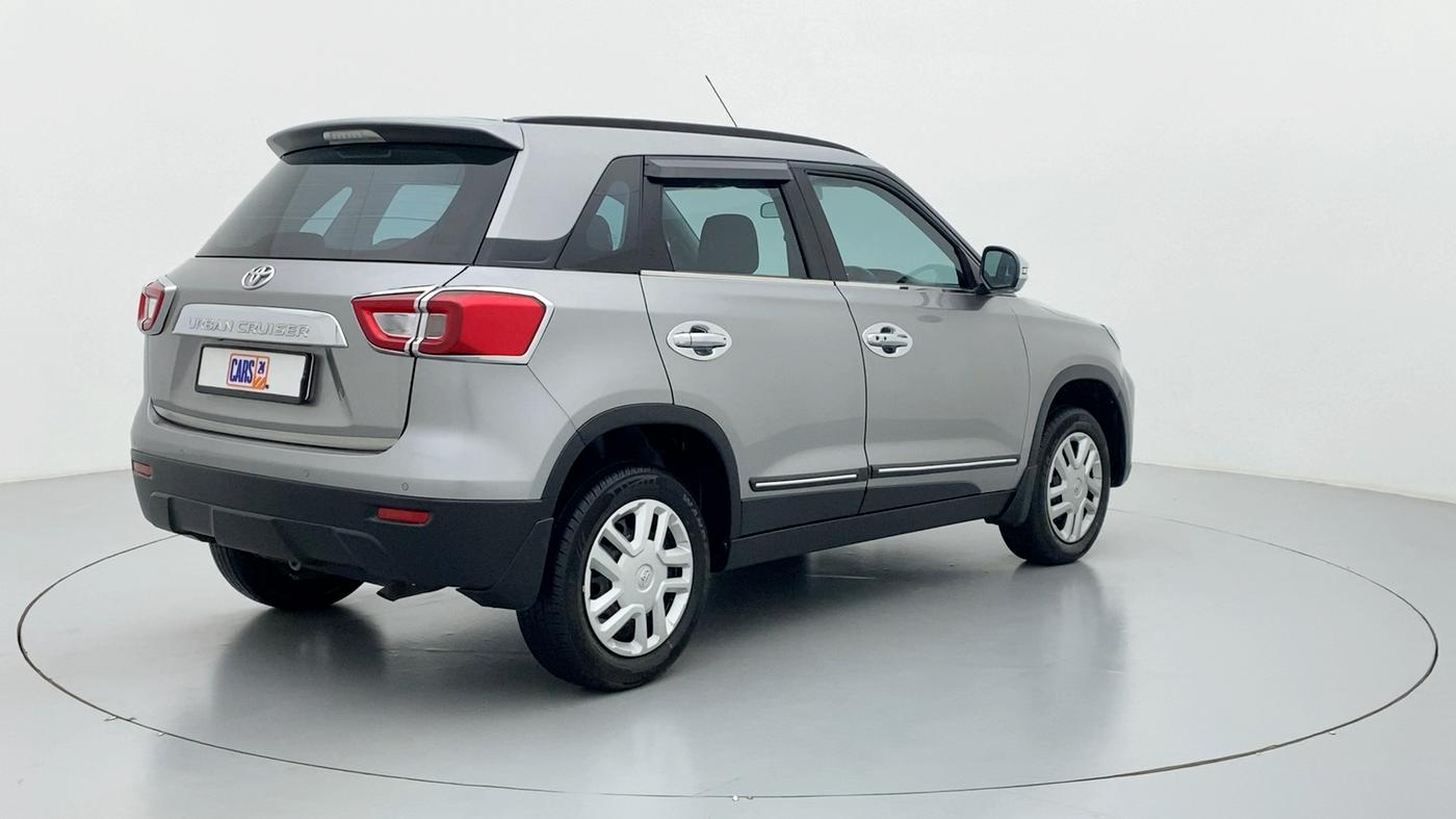 2021 Toyota URBAN CRUISER MID MT, Petrol, Manual, 7,410 km, Right Back Diagonal (45- Degree) View