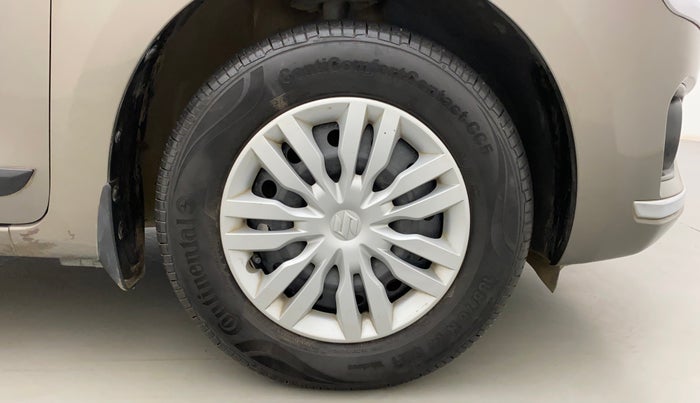 2017 Maruti Dzire VXI, Petrol, Manual, 50,144 km, Right Front Wheel