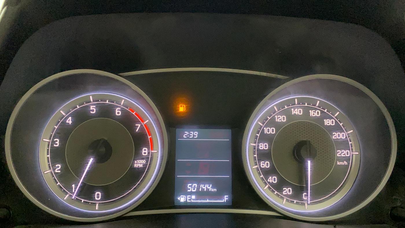 2017 Maruti Dzire VXI, Petrol, Manual, 50,144 km, Odometer Image