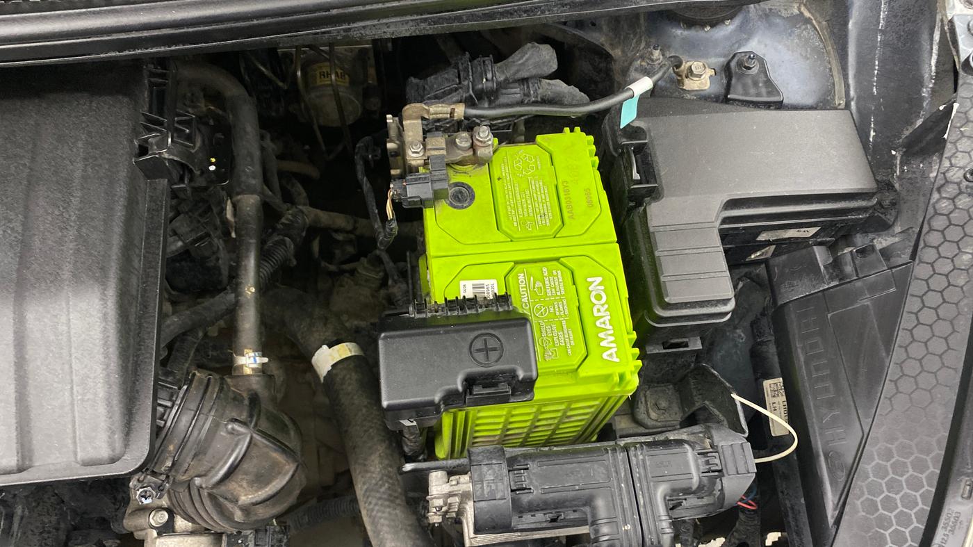 2021 Hyundai GRAND I10 NIOS MAGNA AMT 1.2 KAPPA VTVT, Petrol, Automatic, 1,00,812 km, Engine View - Left